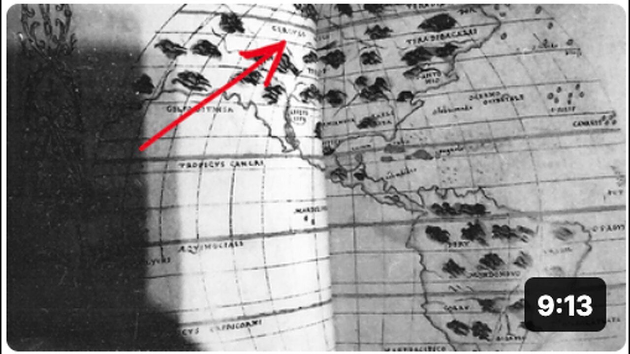 "Unbelievable Discovery on Ancient Map"