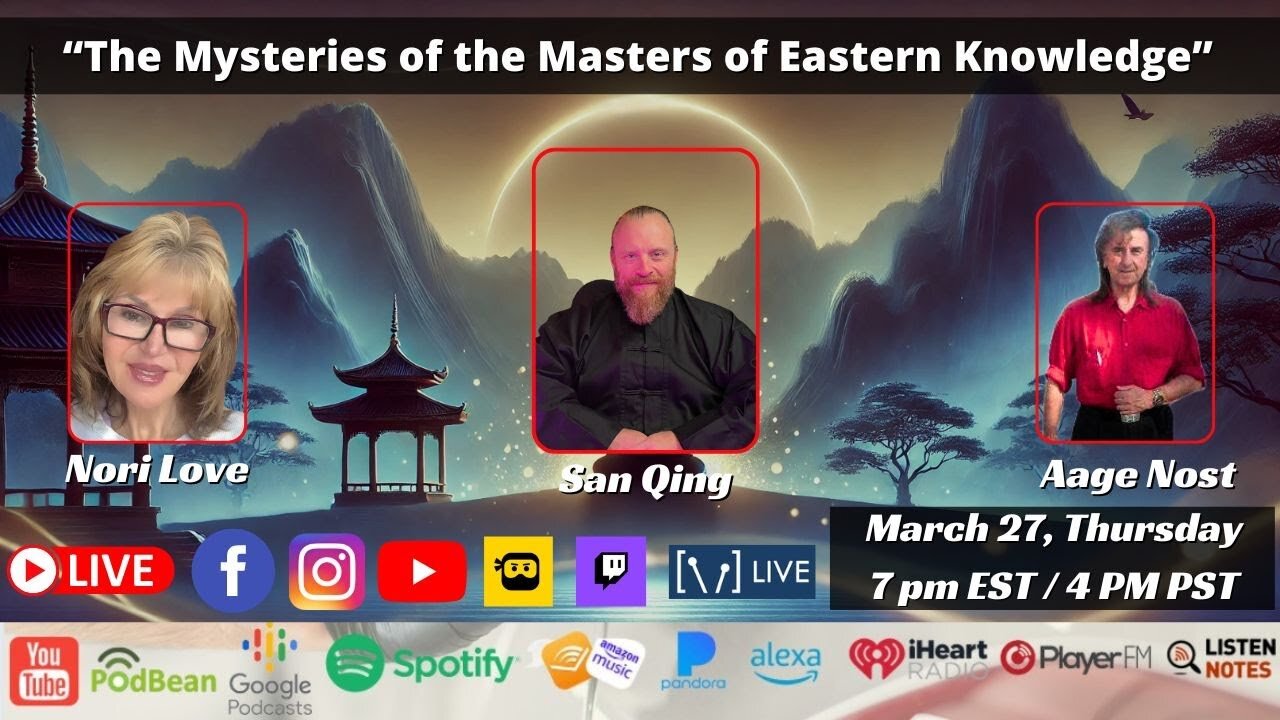 “The Mysteries of the Masters of Eastern Knowledge” with San Qing