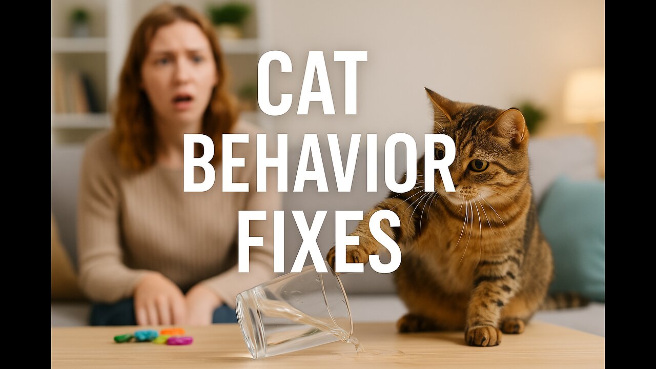Why Your Cat Keeps Knocking Things Over (and How to Stop It!) #doglover #dogcoach #myanimal