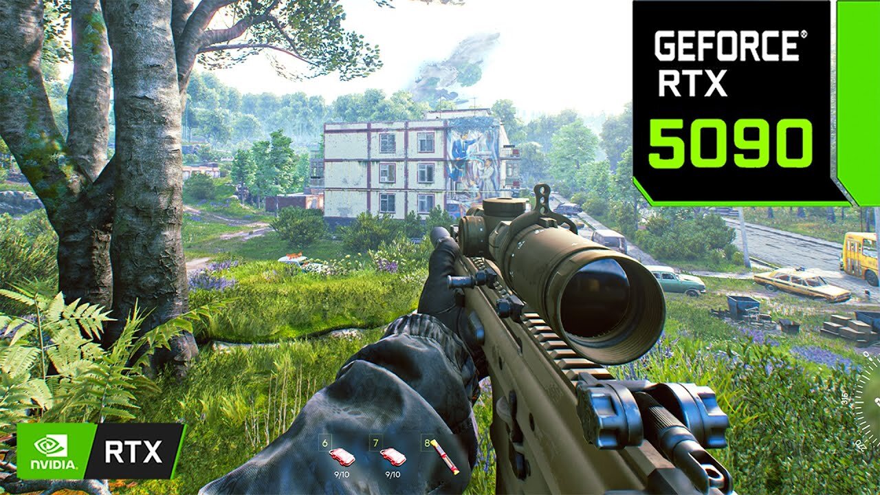 Active Matter : RTX 5090 32GB ( 4K Maximum Settings DLSS ON )