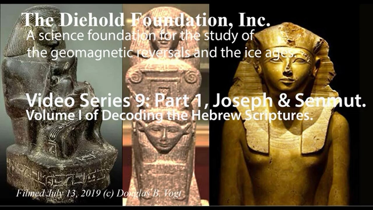 Series 9, Part 1, Vol. II, Joseph was Semnut and his love for Hatshepsut. His early years.
