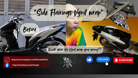 Vynil wrap on my Rear flarings (Vlog 20)