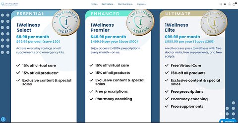 Wellness Company Memberships Offer Discounts, Free Supplements and Prescription Medications
