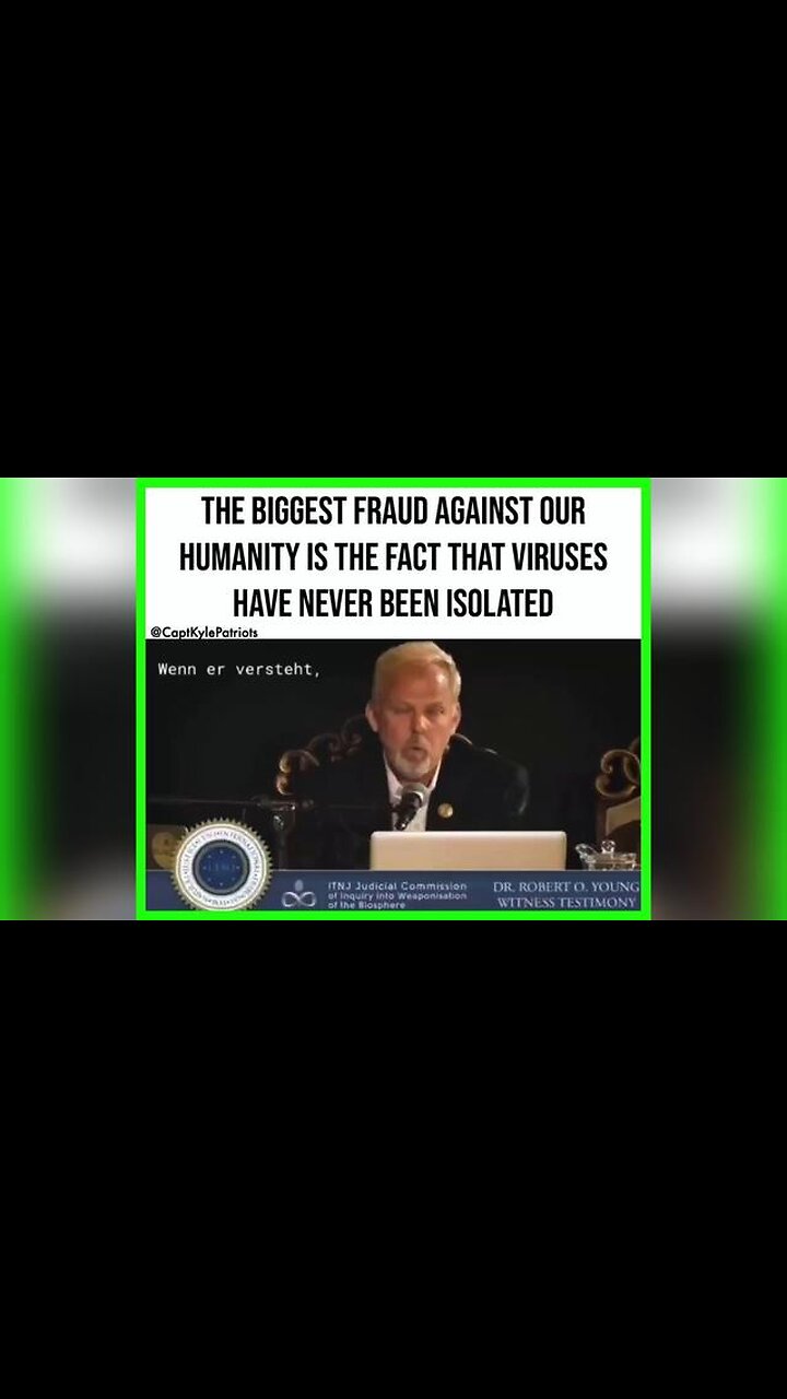 The Biggest Fraud Against Our Humanity Is The Fact That Viruses Have Never Been Isolated