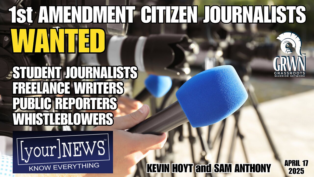 HELP WANTED: Reporters, Journalists and whistleblowers