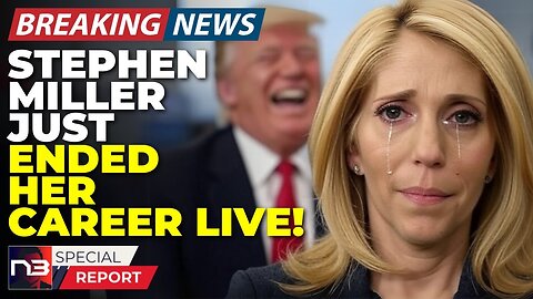 🚨BREAKING: Stephen Miller Destroys CNN Host So Badly Her Colleague Had To Save Her On Live TV
