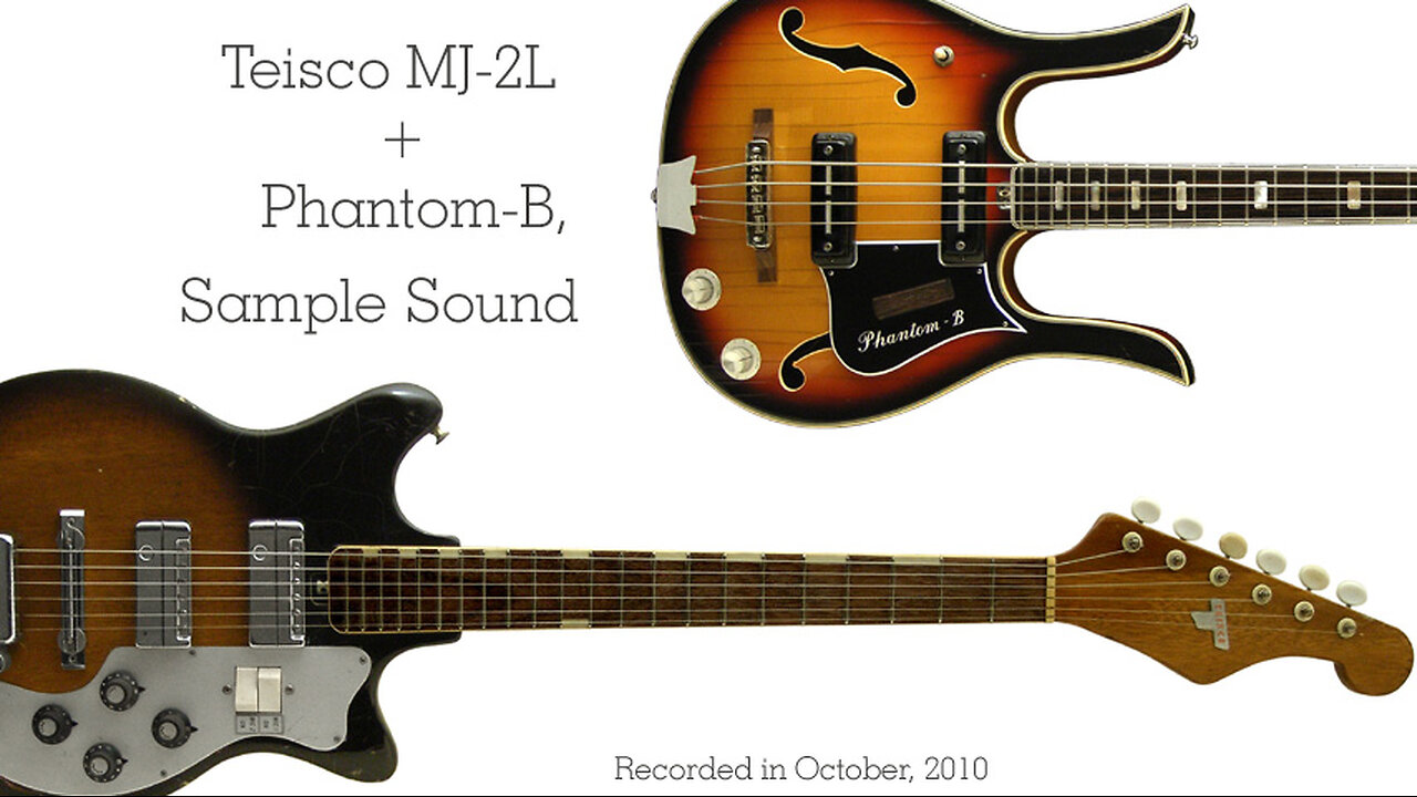 Teisco MJ-2L + Phantom-B, Sample Sound