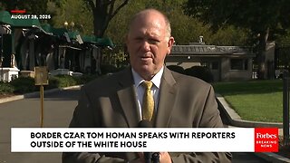 BREAKING: Tom Homan Reveals Trump Admin Considering Use Of Naval Base In Chicago For ICE Operations