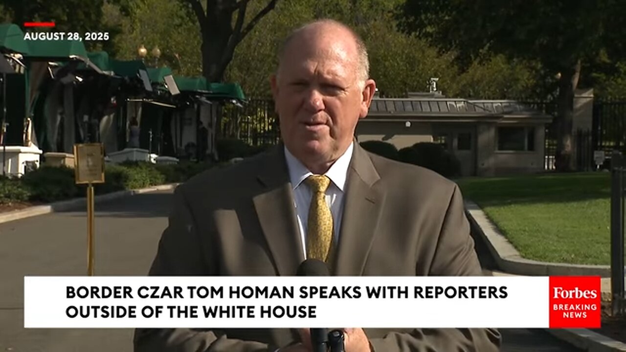 BREAKING: Tom Homan Reveals Trump Admin Considering Use Of Naval Base In Chicago For ICE Operations