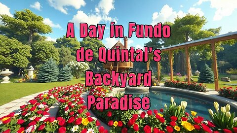 A Day in Fundo de Quintal's Backyard Paradise!