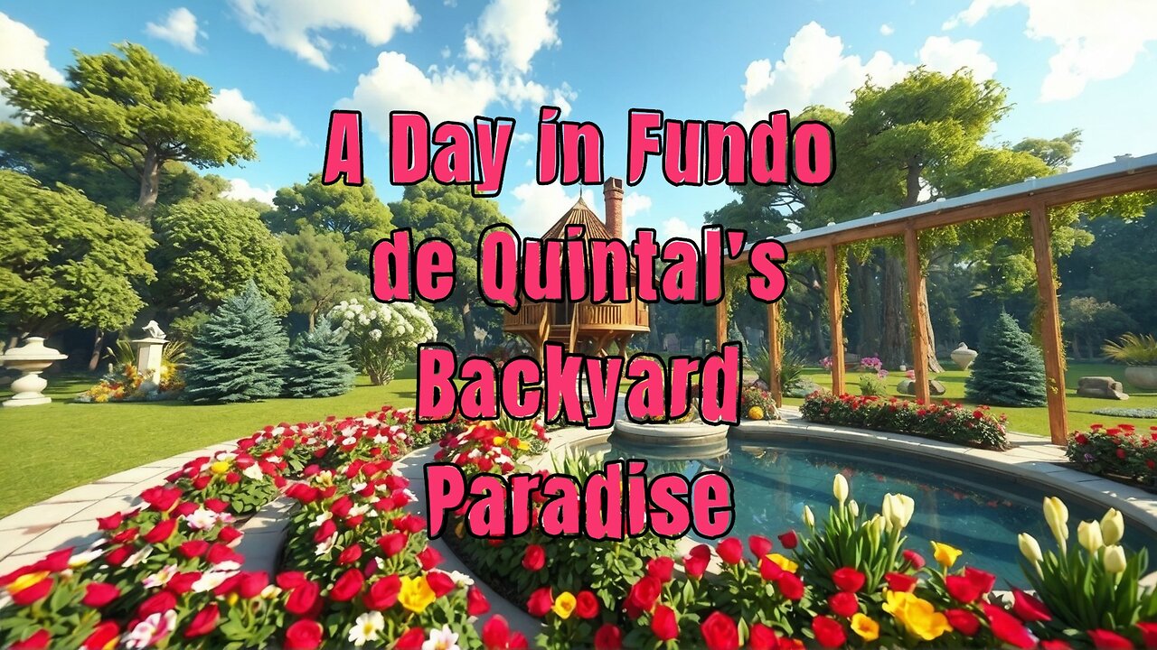 A Day in Fundo de Quintal's Backyard Paradise!