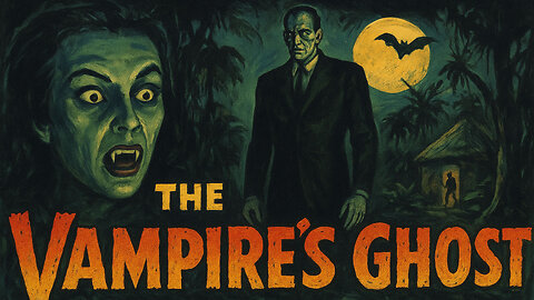 🦇 Friday Night Frights The Vampire’s Ghost 1945 🕯️