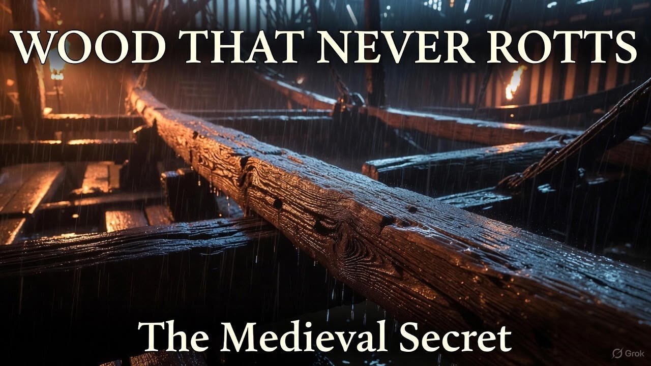 This Medieval SECRET Keeps Wood Waterproof For Decades! (Still Works)