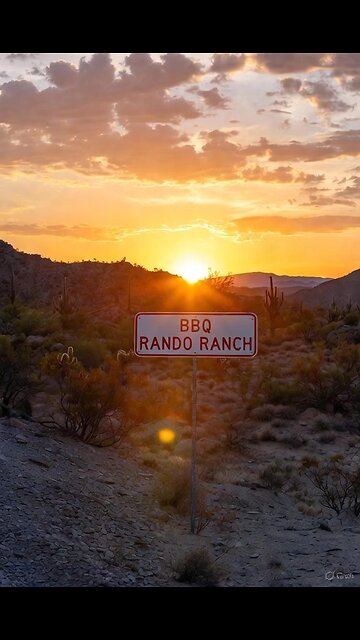 Good morning 🙏 🌄 from the #BBQRandoRanch 🌵✨️❤️🇺🇸