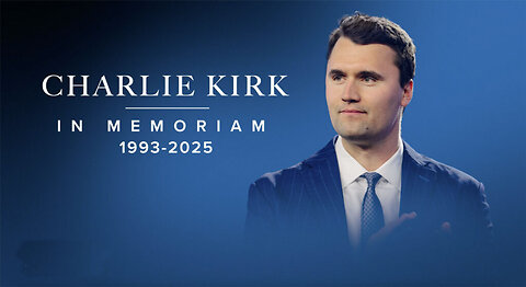 Charlie Kirk assassinated. I suspect deep-state involvement