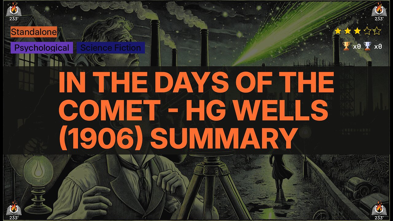 In the Days of the Comet - HG Wells (1906) Summary