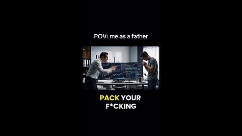 Its either this or let the system raise him 🤣. #1 lesson: never full port right before news 😉