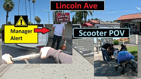 Lincoln Ave Tour, POV Scooter Vlog