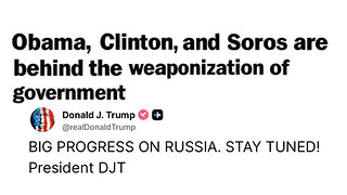 Obama, Hillary, & Soros Are The Architects Against Trump And The American People