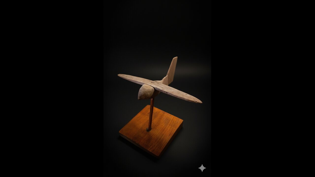 The Ancient Egyptians were the first to make an airplane