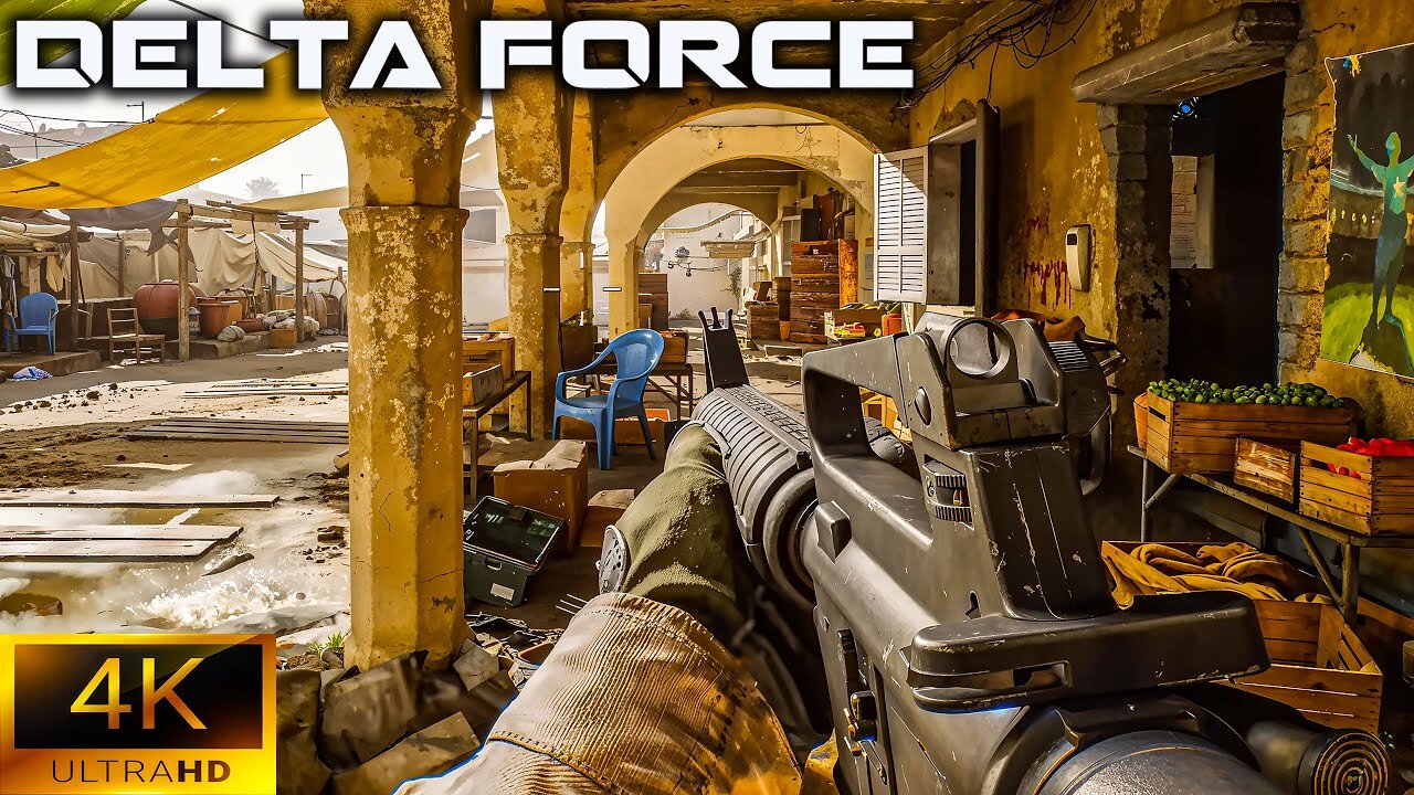 Beach Invasion 2035|Delta Force Hawk Tuah , Attack & Defend Gameplay|4K