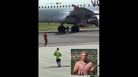 35-year-old Andrea Russo dies by jumping into a jet engine at Milan Bergamo Airport.