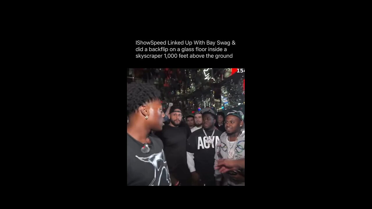 Bay Swag was shocked 😂 #ishowspeed #reels #bayswag