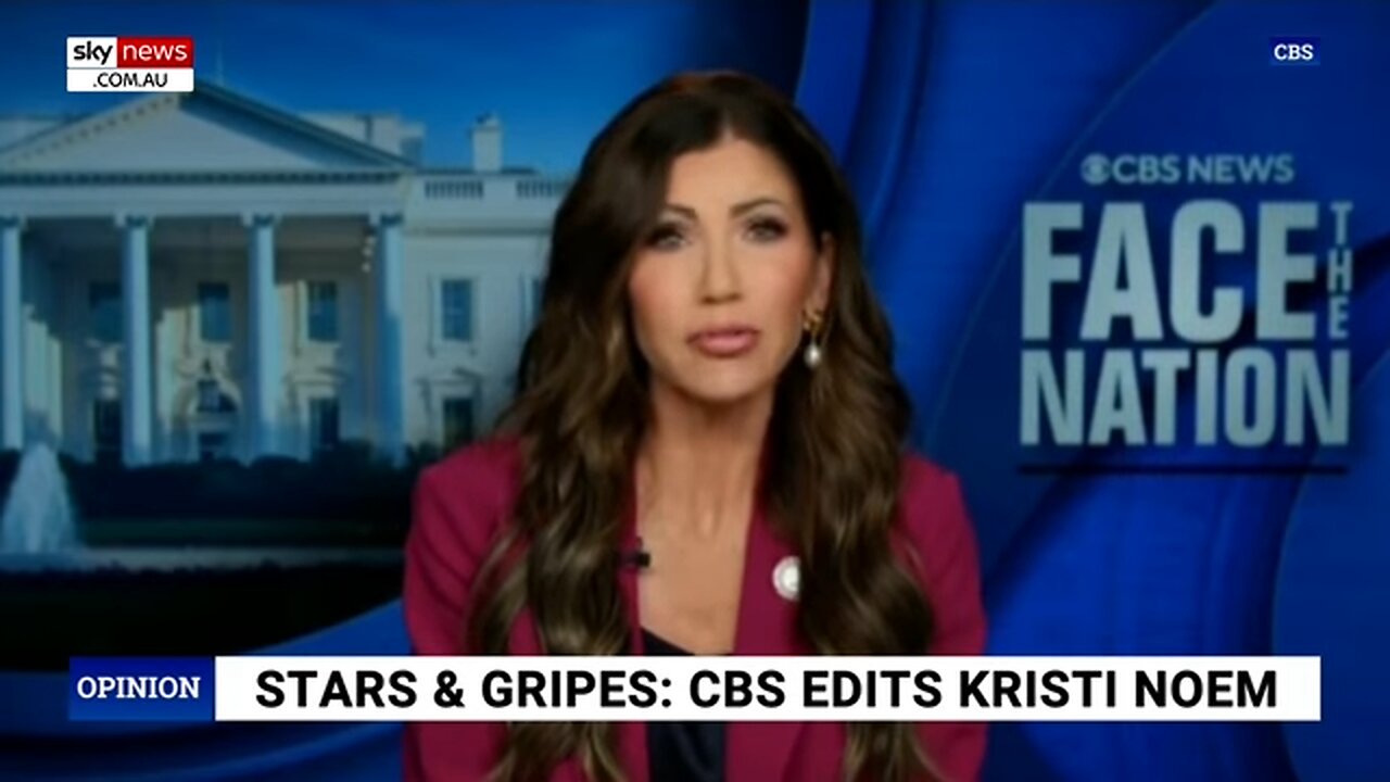 ‘Well done’: Kristi Noem calls out ‘absolutely bizarre’ CBS interview
