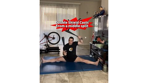 Double Shield Cast from Middle Split