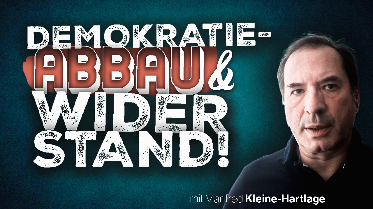 Mit Kleine-Hartlage: Demokratie wird ab- und Widerstand aufgebaut