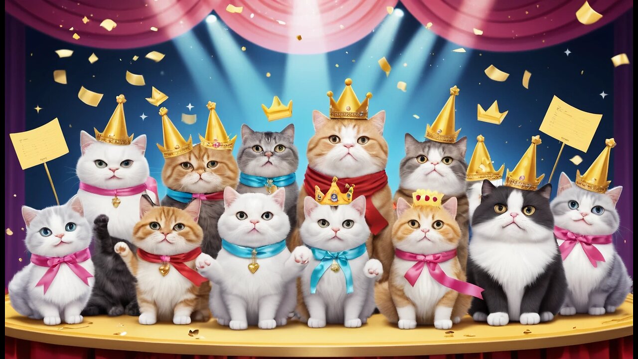 The Fattest Cat Competition on Earth 🐾 (Cuteness Overload!