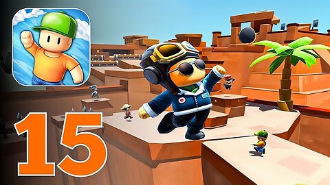 Stumble Guys - Gameplay Walkthrough Part 15 - Lost Temple (Android, iOS)