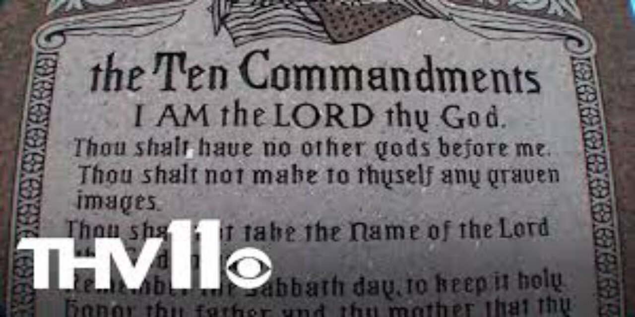 Arkansas Law Requiring Ten Commandments in Schools Blocked