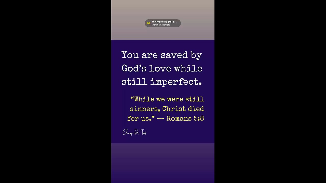 God’s love meets you right where you are.