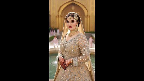 This Bride's Regal Charm is Unmatched!