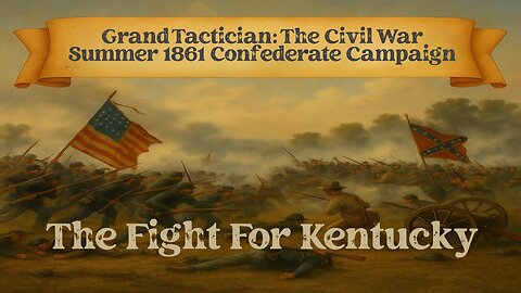 Grand Tactician: The Civil War Summer 1861 Confederate Campaign Episode 4