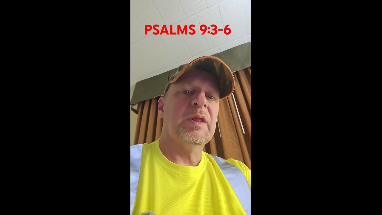 #PSALMS9:3-6 "DAVID STILL STANDS ! HIS ENEMIES ARE NO MORE !"
