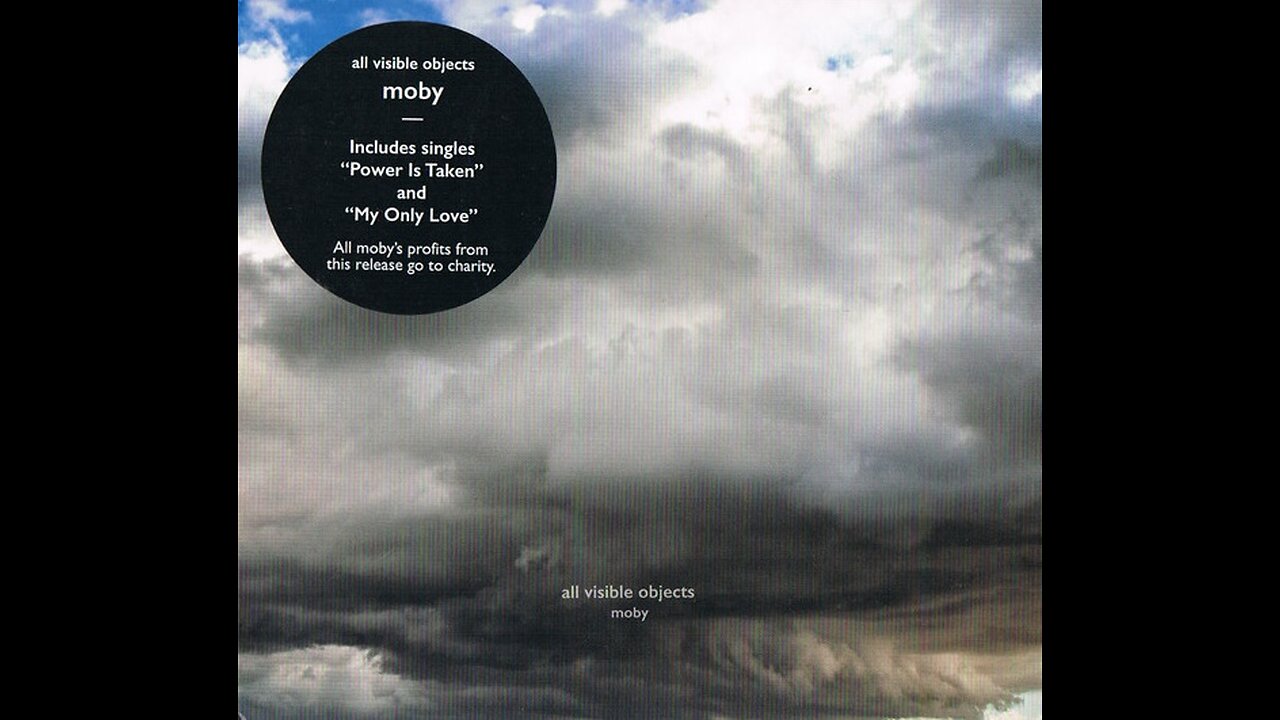 Moby - All Visible Objects (Benelux) 2020 CD