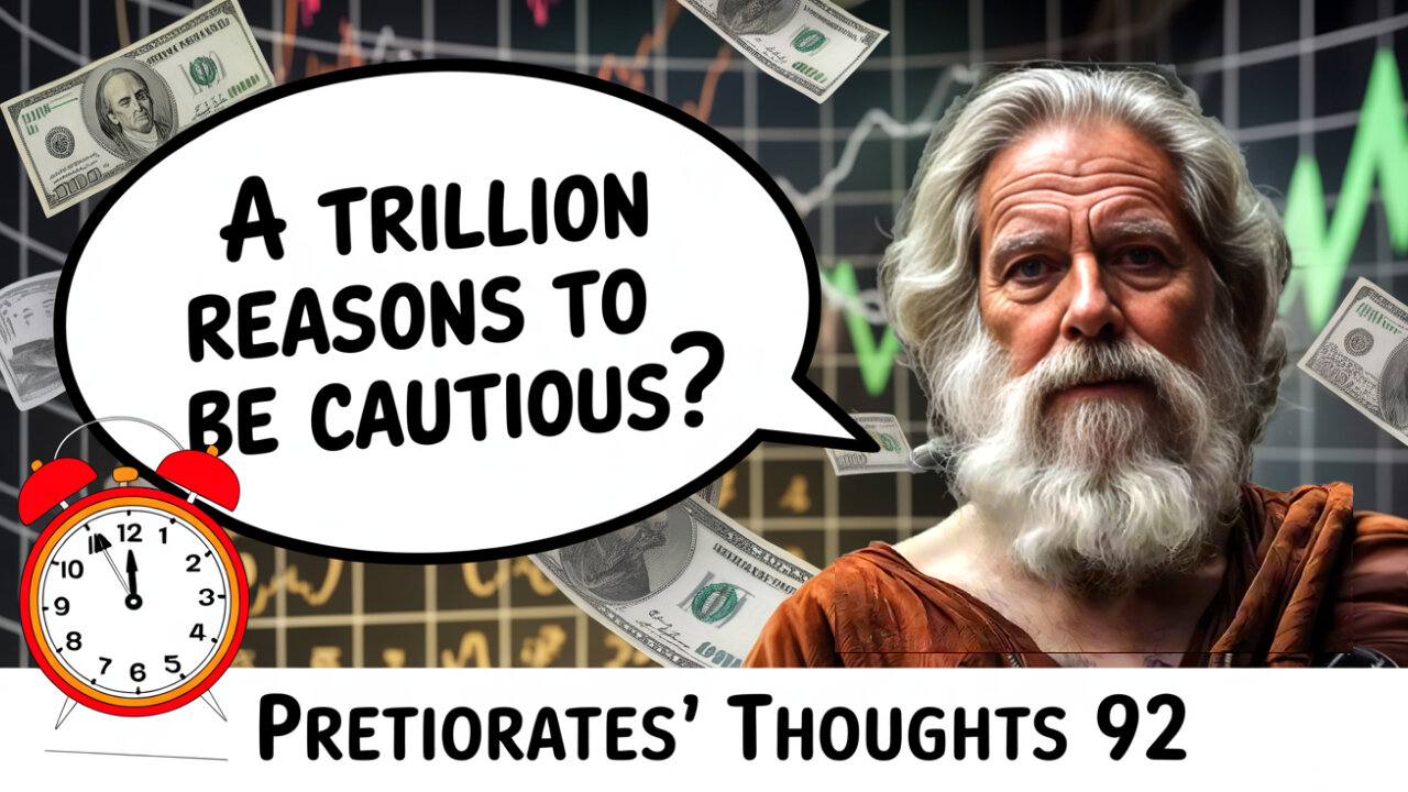 Pretiorates’ Thoughts 92 – A Trillion Reasons to Be Cautious?