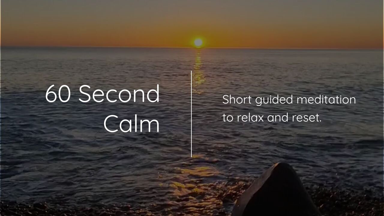 1-Minute Guided Meditation for Sharp Focus | Boost Concentration & Mental Clarity Fast