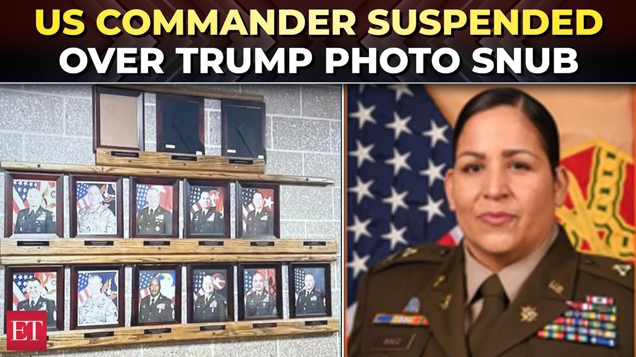 US Army suspends commander over Trump, Vance, Hegseth photo snub on command wall; Pentagon confirms