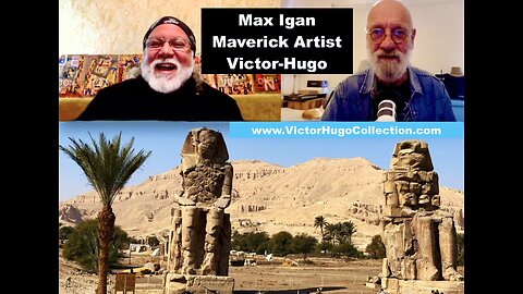 Max Igan Rare Interview With Victor Hugo Luxor Egypt Valley Of Kings Ramses Statues Petrified Giants