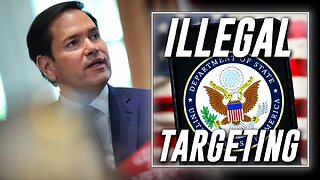 Rubio Begins Release of Files Documenting Biden State Department’s Illegal Targeting