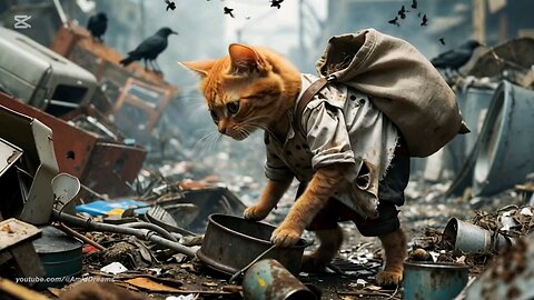 Heartbreaking Cat Story That Will Make You Cry 😿 AI Short Film