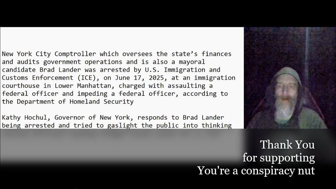 NYC comptroller Brad Lander arrested for assaulting Federal officer, Kathy Hochul not happy about it