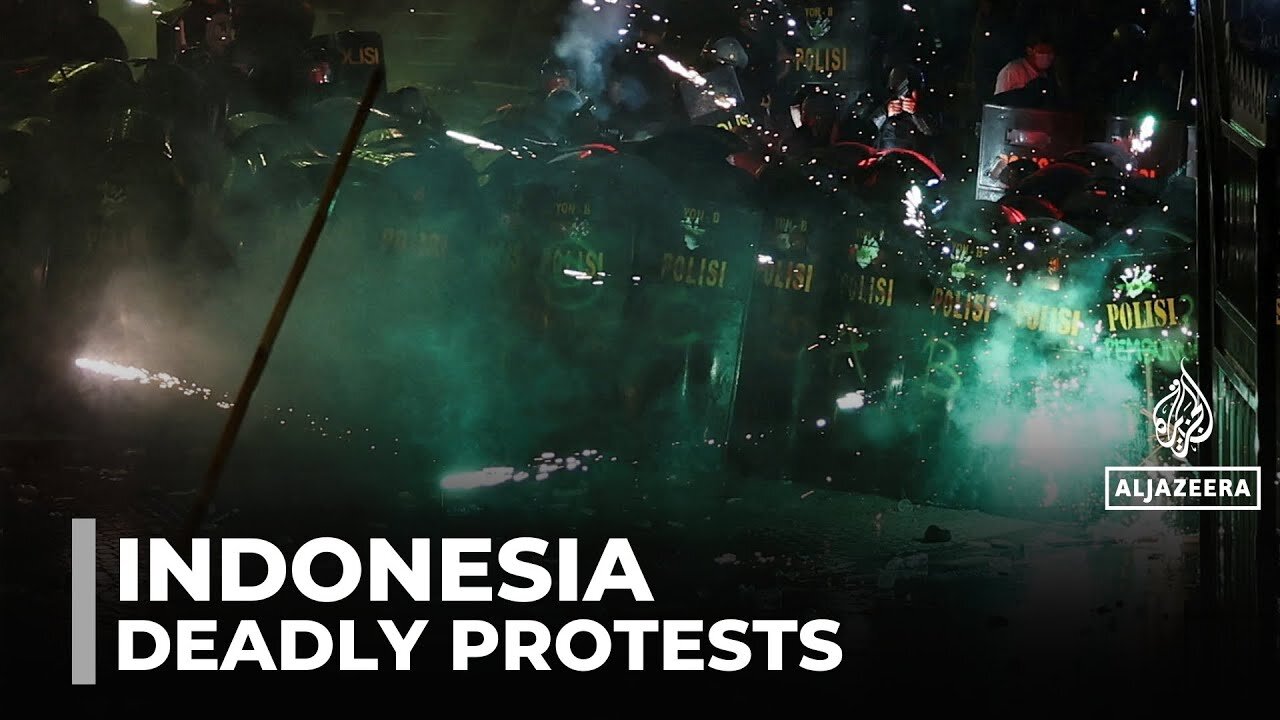Regional parliament torched as protests spread in Indonesia, at least three killed in Makassar