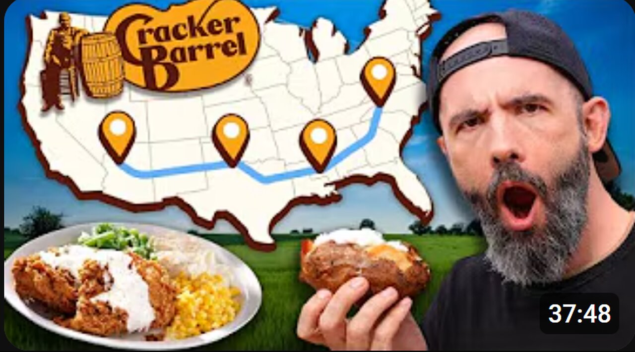 🇺🇸 Cracker Barrel Coast to Coast! 🥞 Eating at EVERY Location We Could Find 🤠