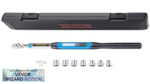 VEVOR Digital Torque Wrench 3/8" Drive Electronic Torque Wrench Torque Wrench Kit Review