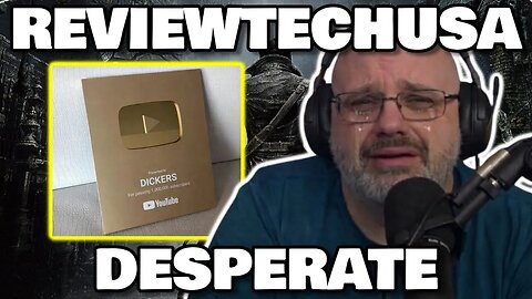 ReviewTechUSA DESPERATELY Wants His Play Button Back From Keemstar! Scams His Audience!