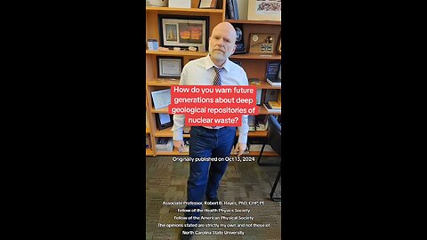 Warning future generations about buried nuclear waste